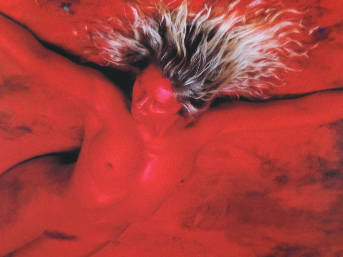 2006 Ona B Poster, Dream 1993, Kunstlerhaus Vienna, scarlet blonde and red nude, Surrealism, wall art decor
