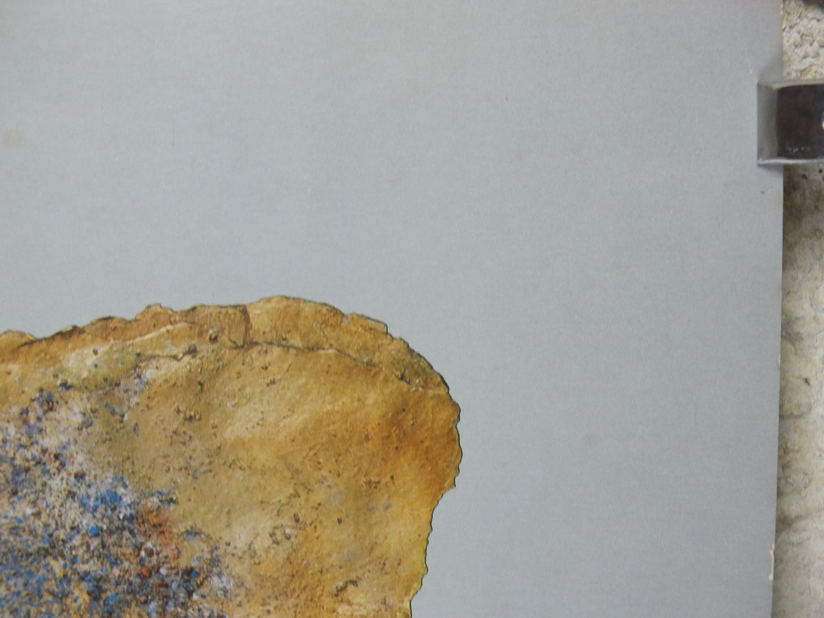 1983 Beth Ames Swartz signed Poster, Israel Revisited, abstract art, travelling museum exhibition, gallery wall art decor