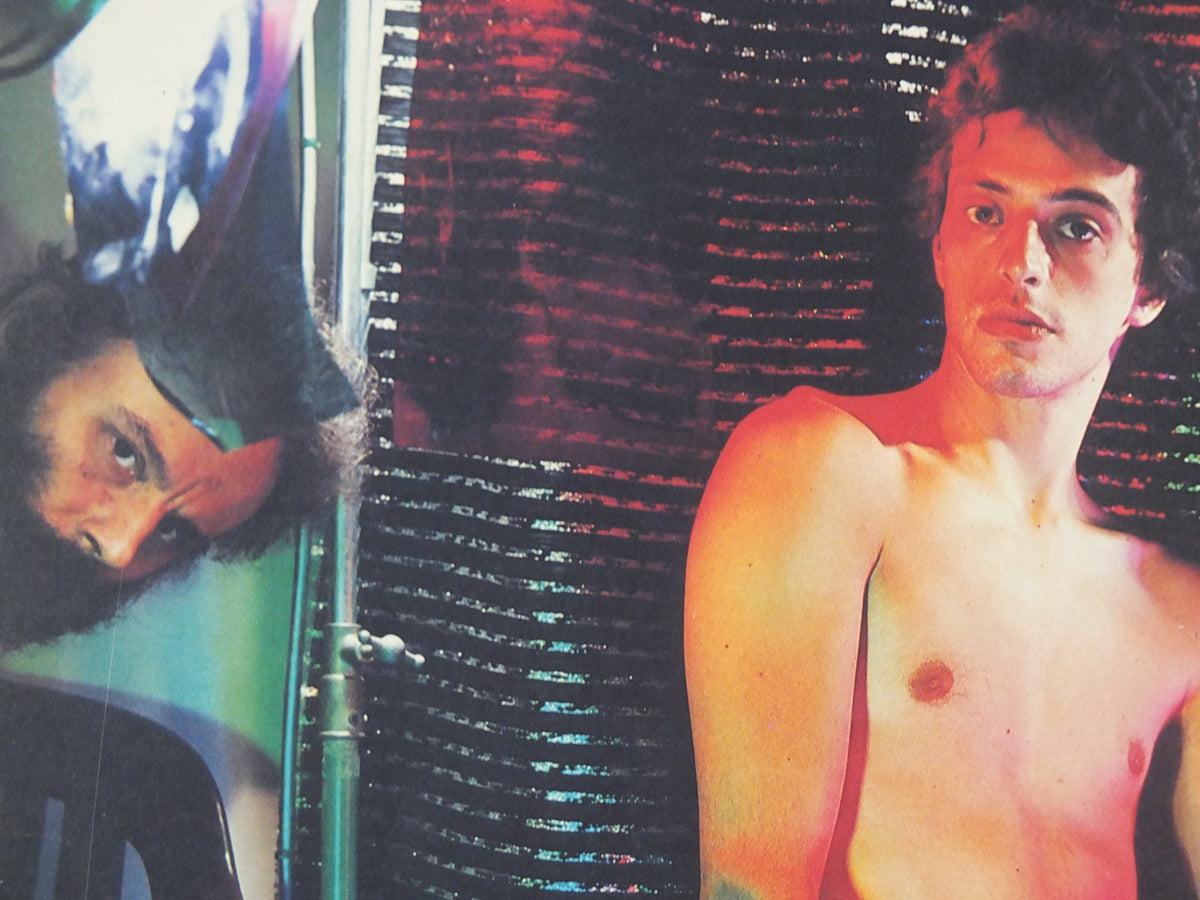 1985 Lucas Samaras Poster, male nude, Polaroid fotografier 1969-83, Louisiana, Copenhagen, photography gallery exhibition, wall art decor