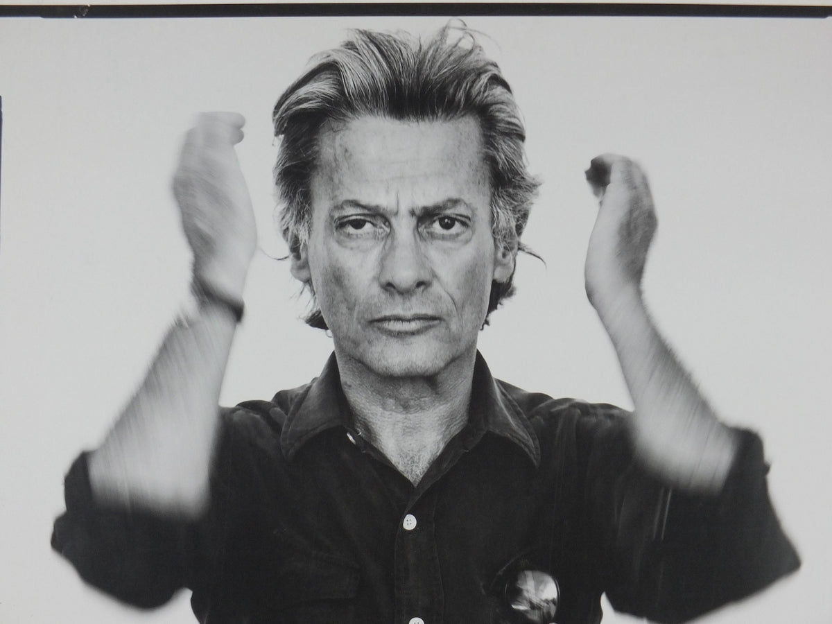2007 Richard Avedon Poster, Self Portait Utah 1980, Louisiana, Copenhagen, photography gallery exhibition, wall art decor