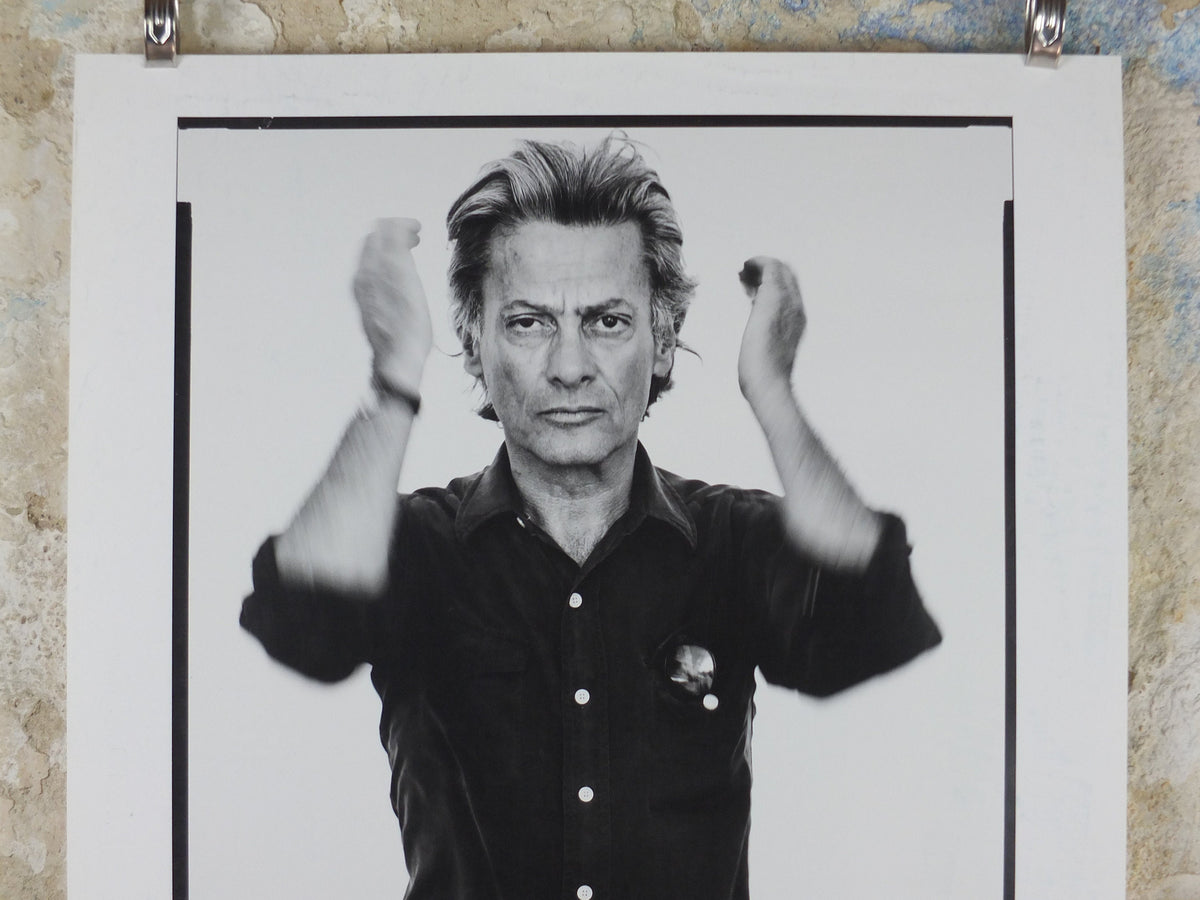 2007 Richard Avedon Poster, Self Portait Utah 1980, Louisiana, Copenhagen, photography gallery exhibition, wall art decor