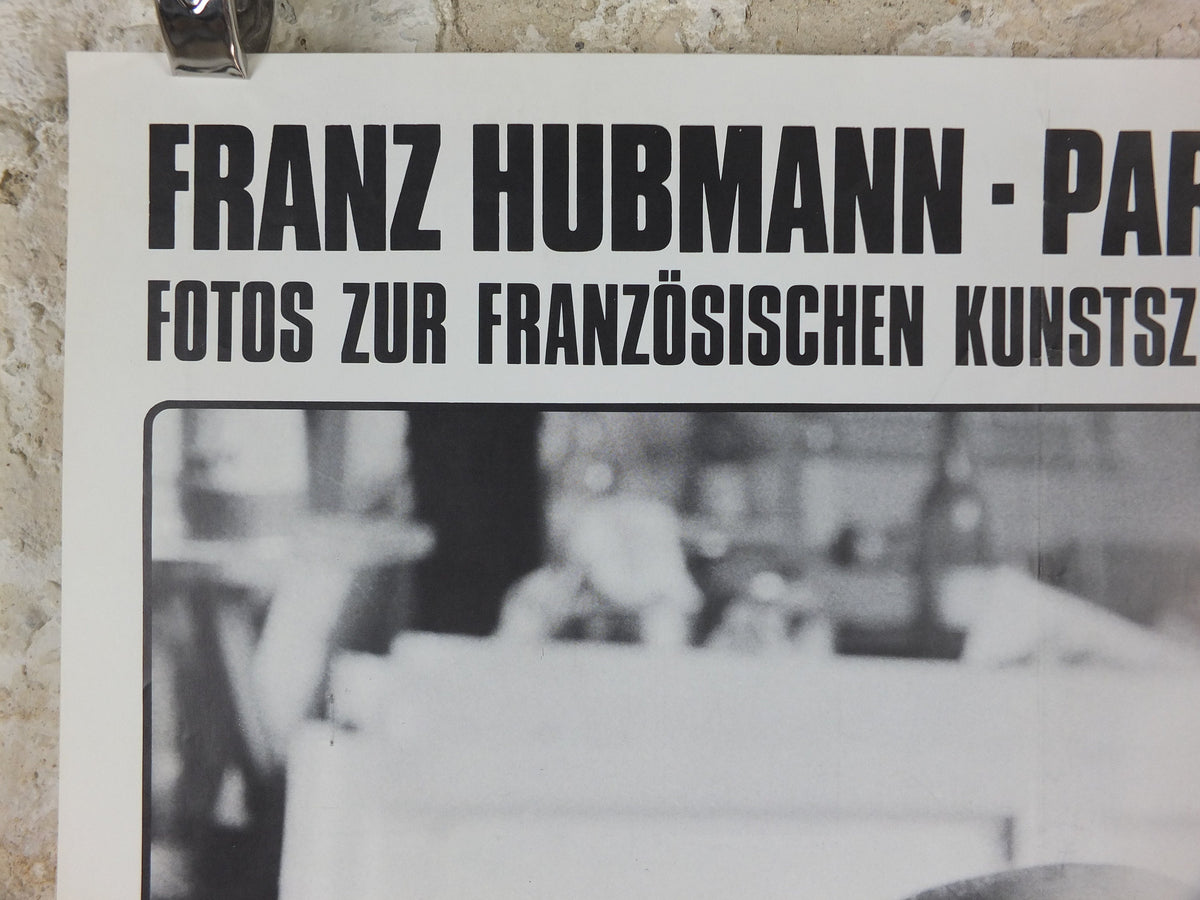 1980 Franz Hubmann Poster, Picasso in a cane rocking chair in California Villa 1957, Photography, gallery exhibition, wall art decor