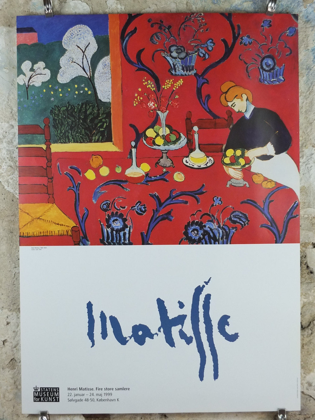 1999 Henri Matisse, Study in Red 1908, studie i rødt, Fauvism, Modernism, Post-Impressionism expressionism gallery exhibition wall art decor