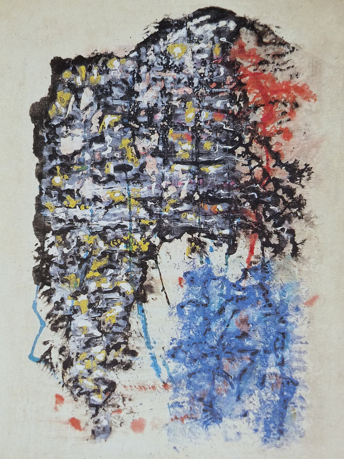 1986 Kurt Weber Poster, Graz Succession painter, Austrian expressionist, artist gallery exhibition, wall art decor
