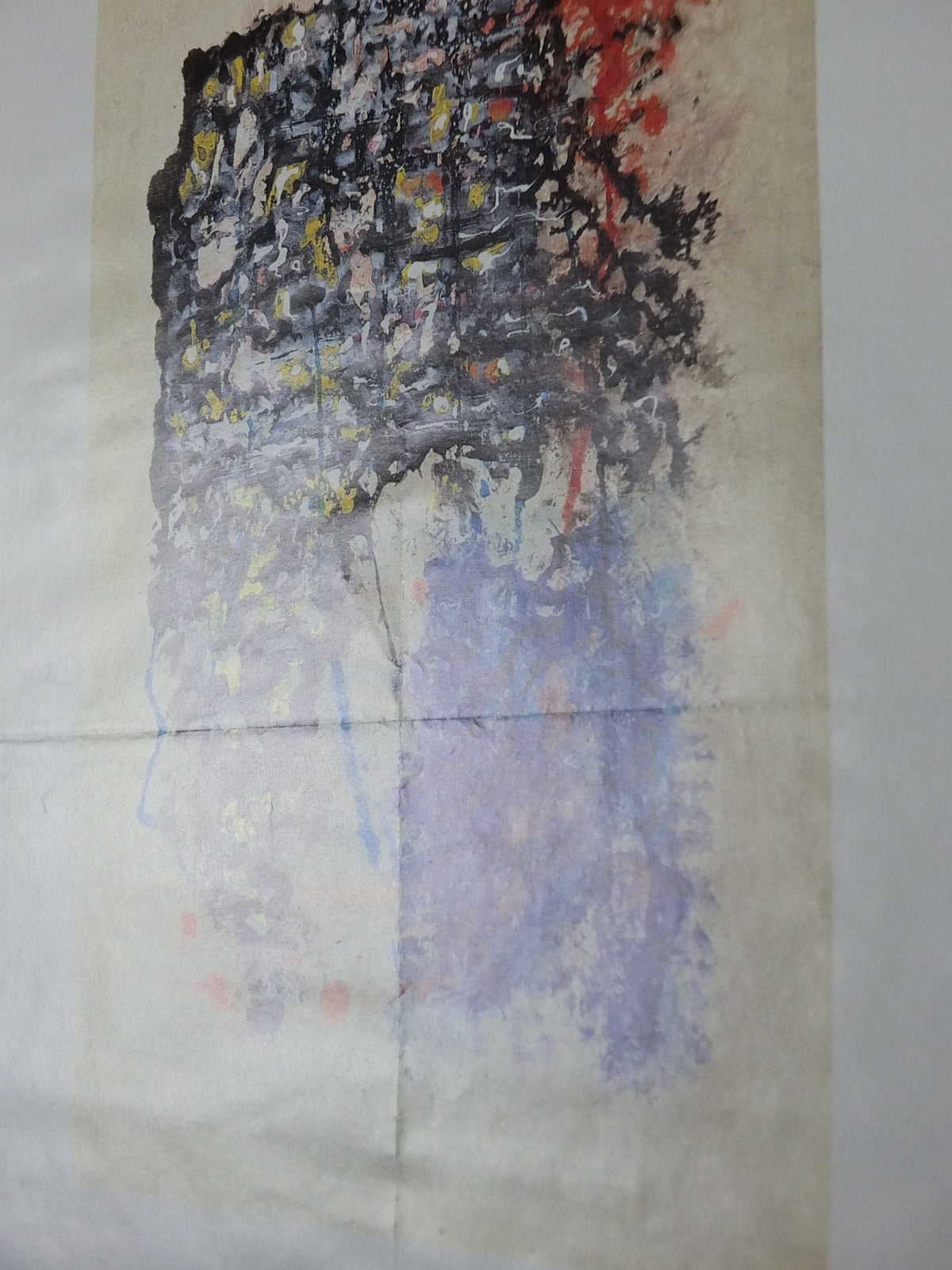 1986 Kurt Weber Poster, Graz Succession painter, Austrian expressionist, artist gallery exhibition, wall art decor