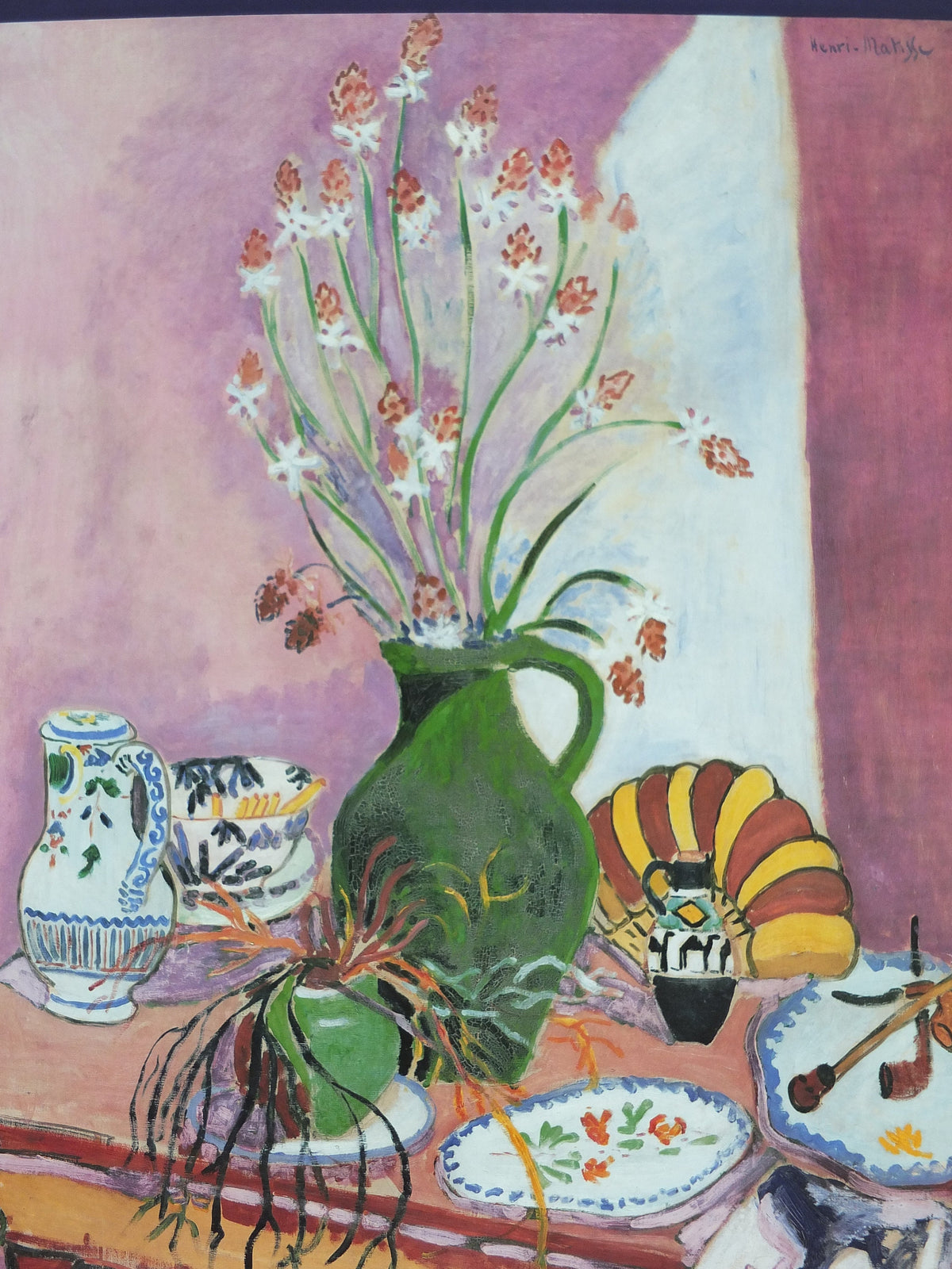 1994 Henri Matisse Poster, Still Life With Asphodels 1902, Nature morte aux asphodèles Fauvism, Modernism gallery exhibition, wall art decor