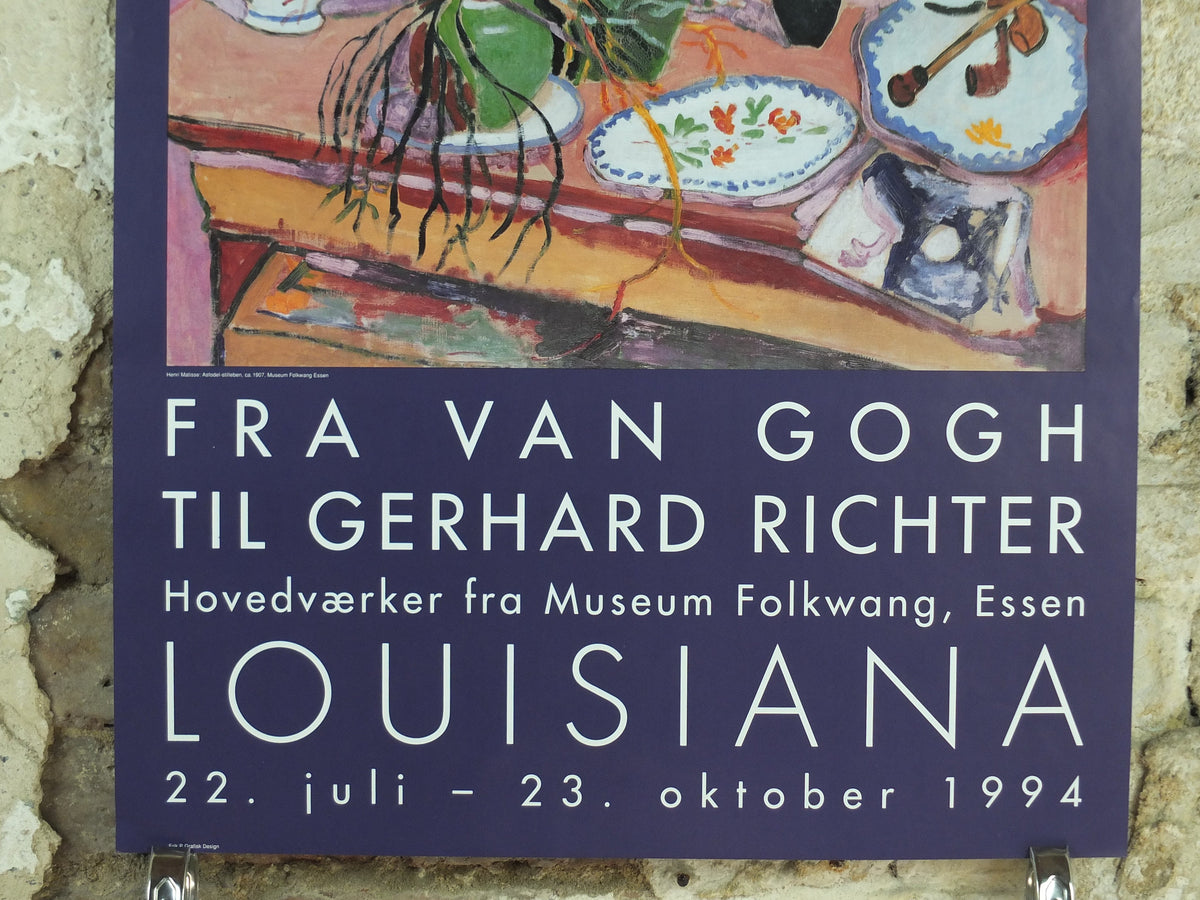 1994 Henri Matisse Poster, Still Life With Asphodels 1902, Nature morte aux asphodèles Fauvism, Modernism gallery exhibition, wall art decor