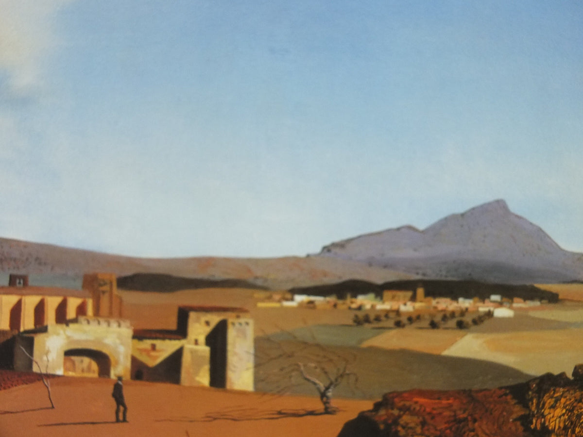 1994 Salvadore Dali Poster, The Pharmacist of Ampurdan Seeking Absolutely Nothing, 1936, Surrealism, gallery exhibition, wall art decor