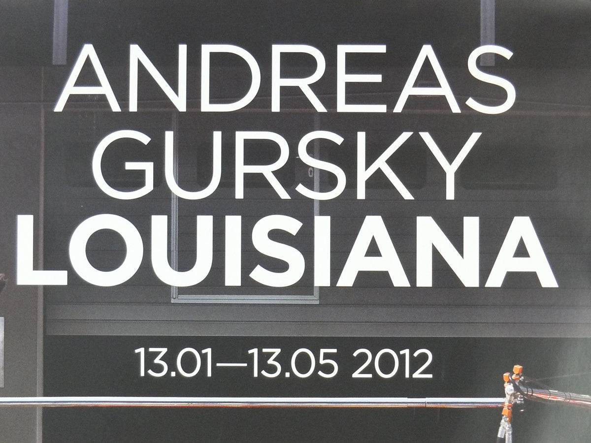 2012 Andreas Gursky Poster, F1 Boxenstopp I 2007, Formula One Racing, Louisiana, Copenhagen, photography gallery exhibition, wall art decor