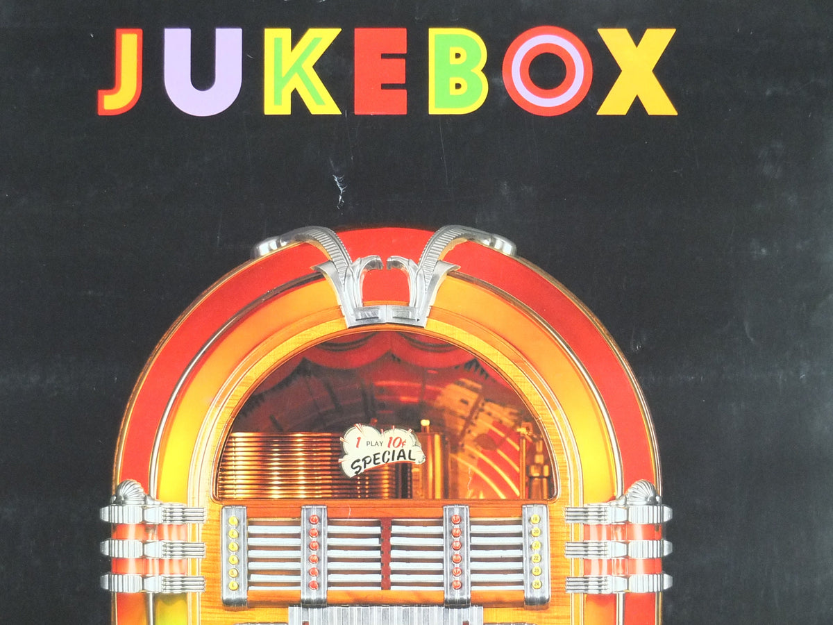 1988 Wurlizter Jukebox Poster, colourful retro advertising for the grandest music players ever, gifts for music lovers, wall art decor