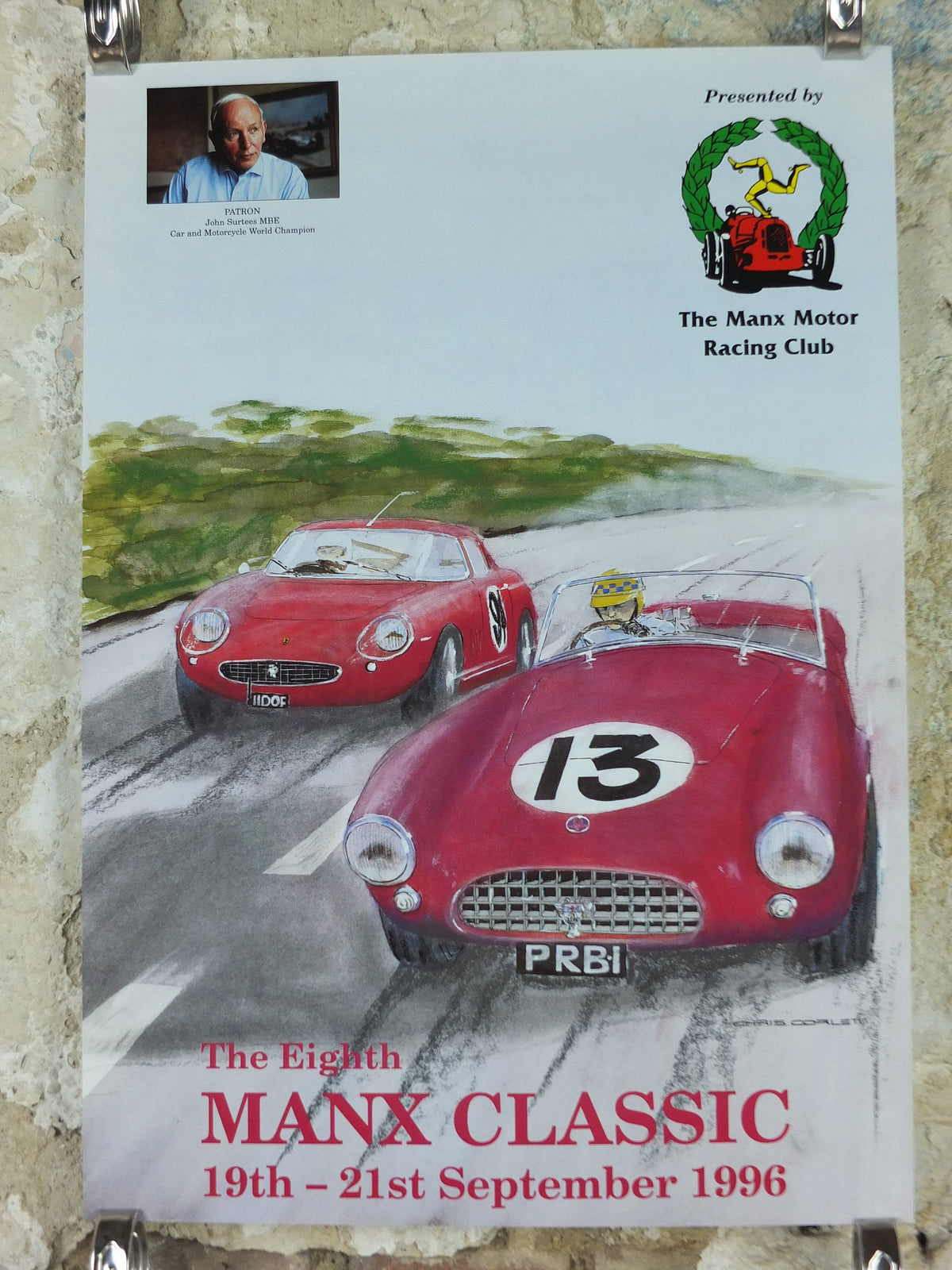 1996 The 8th Manx Classic, Vintage Car Rally enthusiasts, Isle of Man, motor sport motorsport, wall art decor
