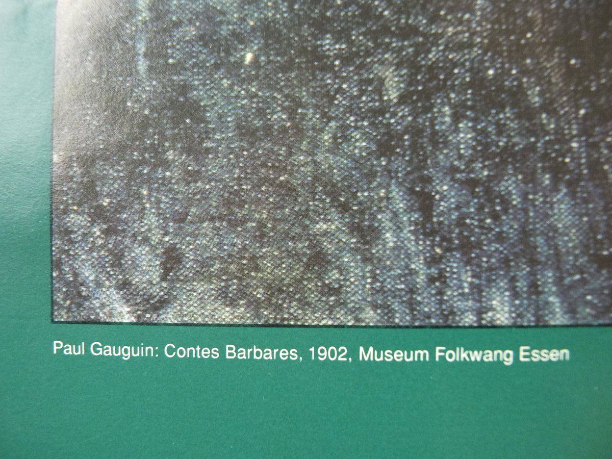 1994 Paul Gauguin Poster, Barbarian Tales, Contes Barabares 1902, Post Expressionism gallery exhibition, wall art decor