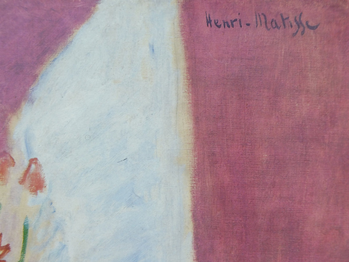 1994 Henri Matisse Poster, Still Life With Asphodels 1902, Nature morte aux asphodèles Fauvism, Modernism gallery exhibition, wall art decor