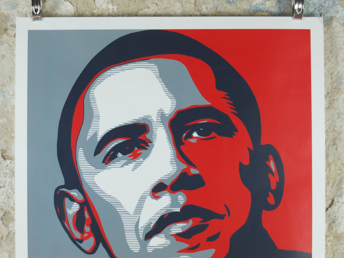 2008 Hope Barack Obama Poster, American Political Propaganda, US presidential election, Democrats print wall art decor