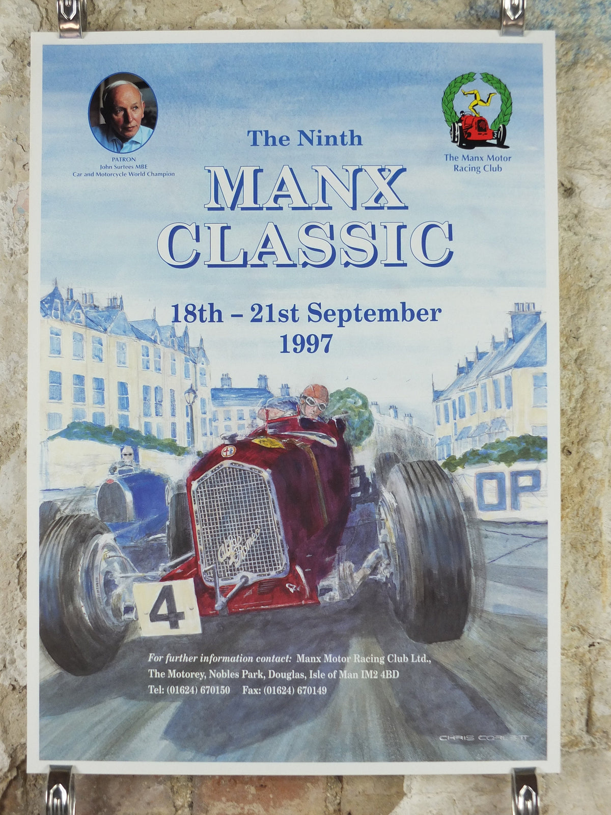 1997 The 9th Manx Classic, Vintage Car Rally enthusiasts, Isle of Man, motor sport motorsport, wall art decor