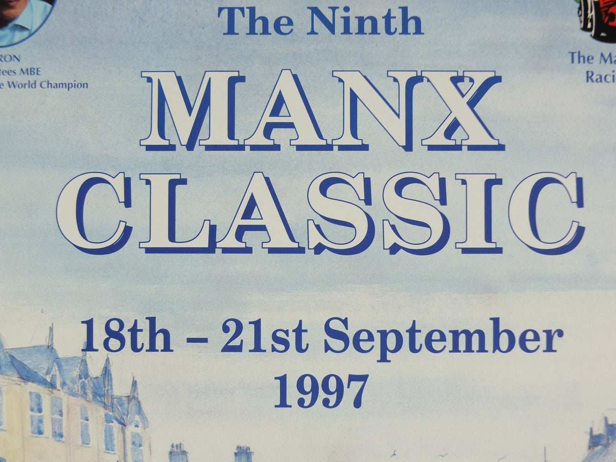 1997 The 9th Manx Classic, Vintage Car Rally enthusiasts, Isle of Man, motor sport motorsport, wall art decor