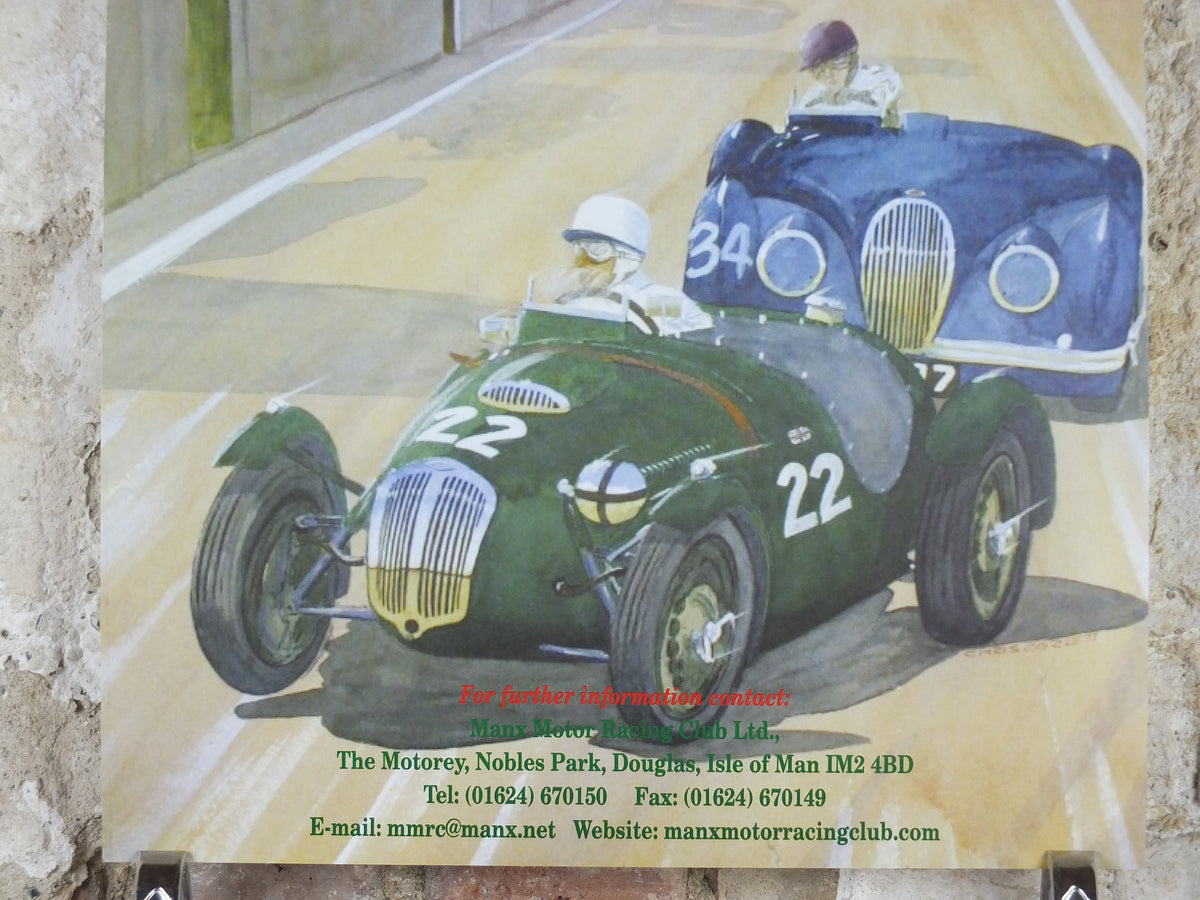 2002 The 14th Manx Classic, Vintage Car Rally enthusiasts, Isle of Man, motor sport motorsport, wall art decor