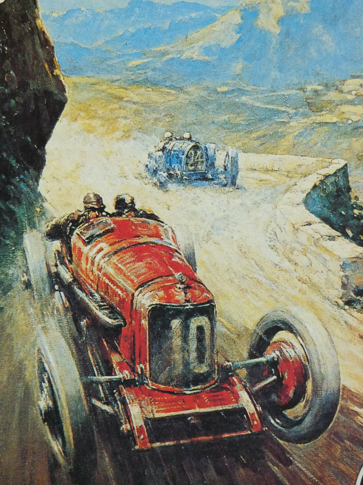 1990 La Sicilia dei Florio Poster, Panormus Vintage Car Rally enthusiasts, Sicily, Italy, motor sport motorsport, wall art decor
