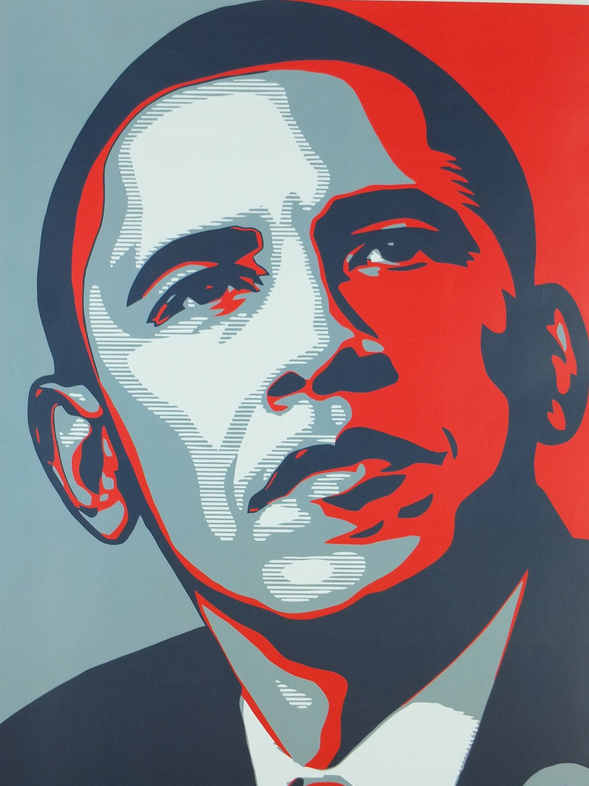 2008 Hope Barack Obama Poster, American Political Propaganda, US presidential election, Democrats print wall art decor