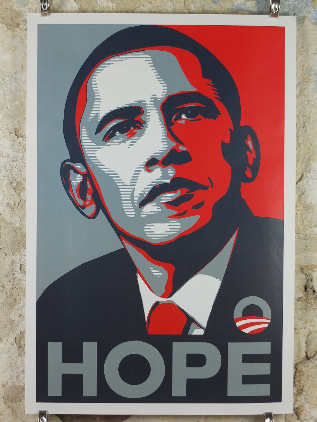 2008 Hope Barack Obama Poster, American Political Propaganda, US presidential election, Democrats print wall art decor