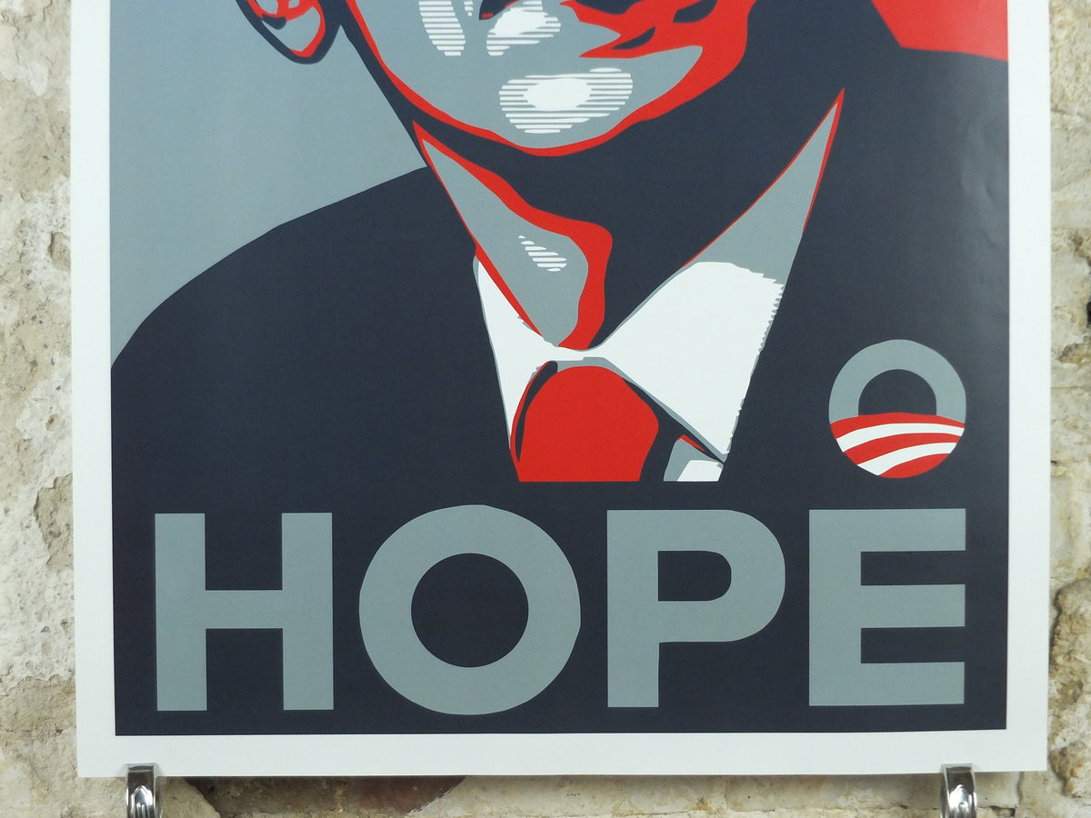 2008 Hope Barack Obama Poster, American Political Propaganda, US presidential election, Democrats print wall art decor