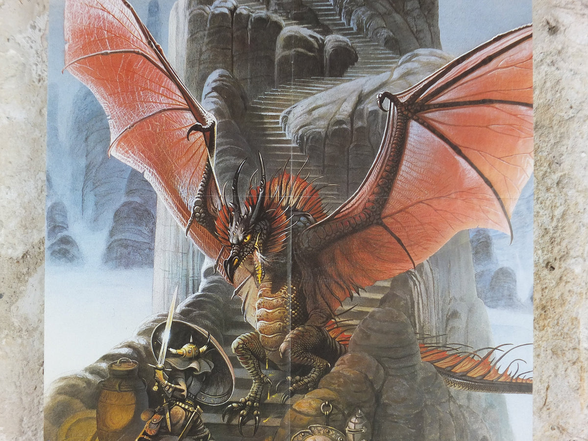 1983 Talisman Poster, The Magical Quest Game from Games Workshop, 1st and 2nd Edition picture by Chris Achilleos, fantasy wall art decor