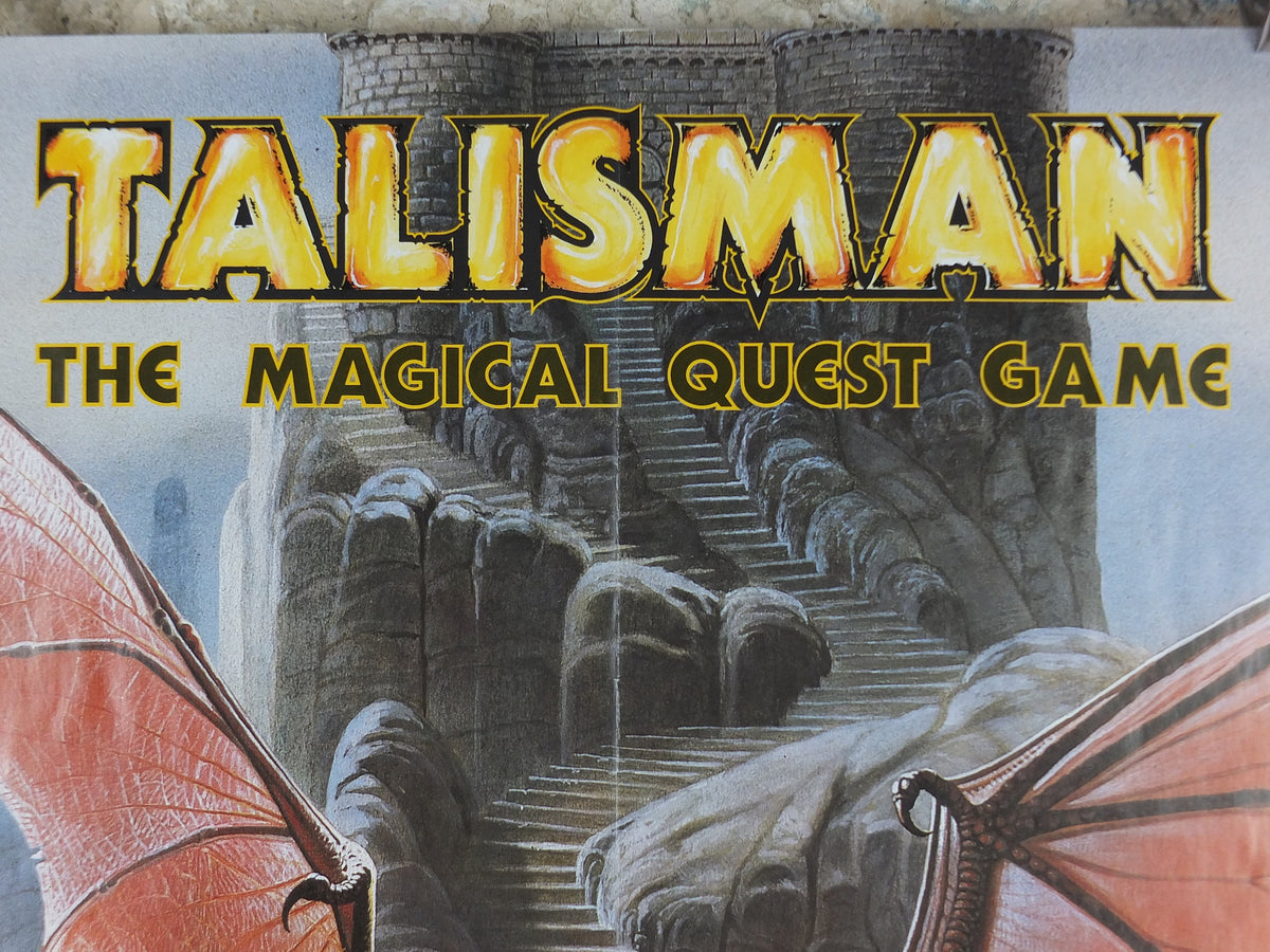 1983 Talisman Poster, The Magical Quest Game from Games Workshop, 1st and 2nd Edition picture by Chris Achilleos, fantasy wall art decor
