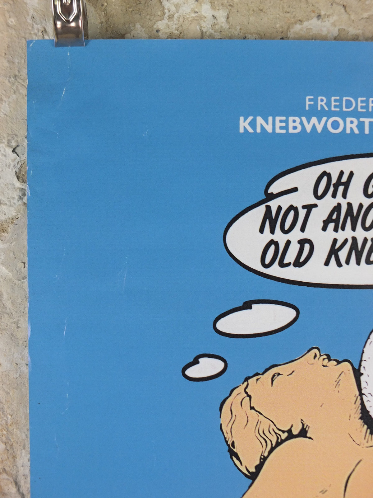 1978 Knebworth Park Concert Poster, Not another boring Knebworth, Signed by Freddy Bannister, 1999 reprint, Psychedelic rock music, wall art