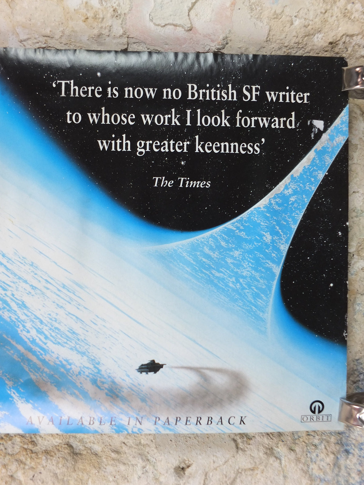 1996 Iain M Banks Poster, Excession, A Culture Novel, The Affront vs Culture's Minds, wall art retro decor