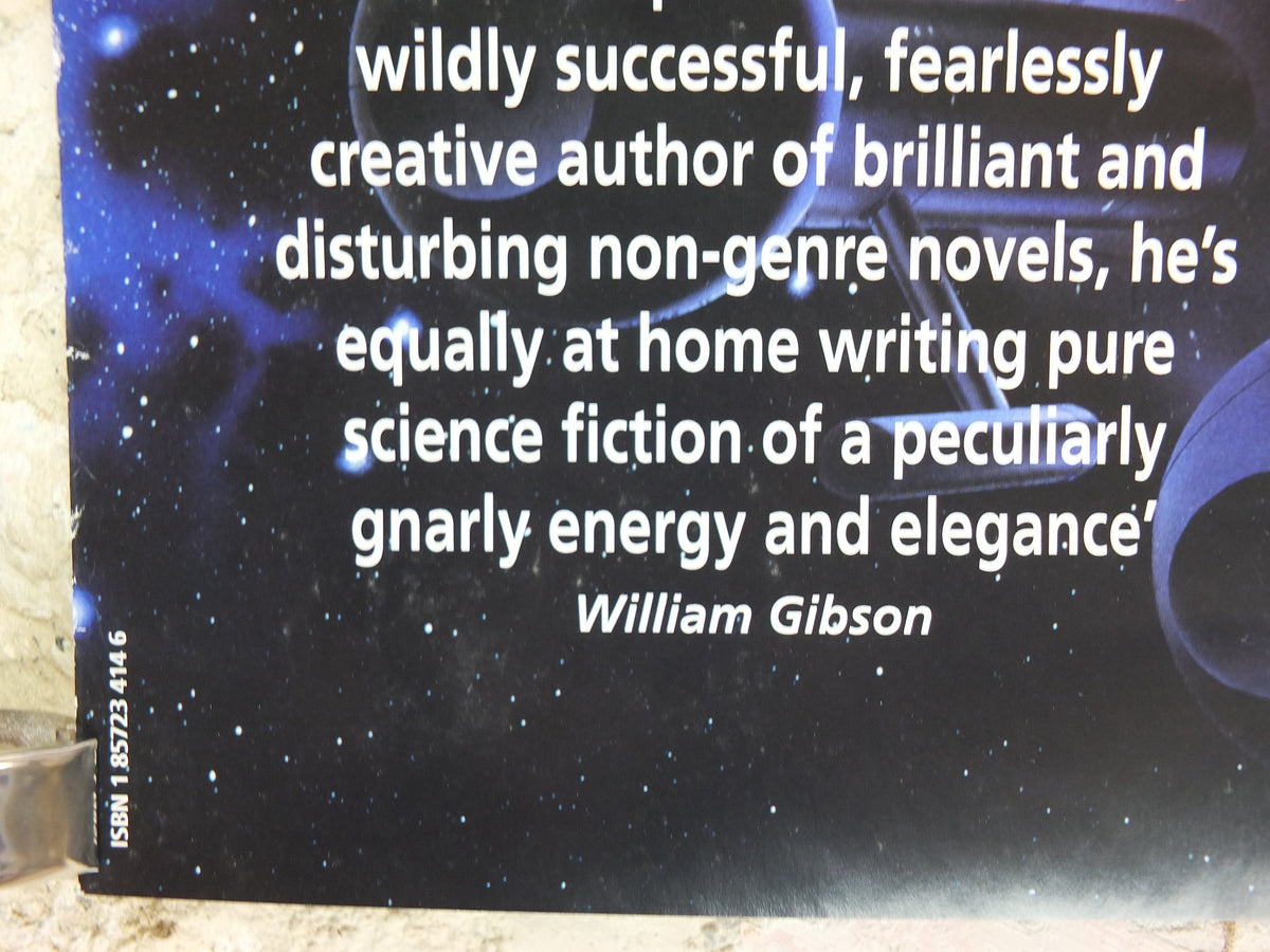 1996 Iain M Banks Poster, Excession, A Culture Novel, The Affront vs Culture's Minds, wall art retro decor