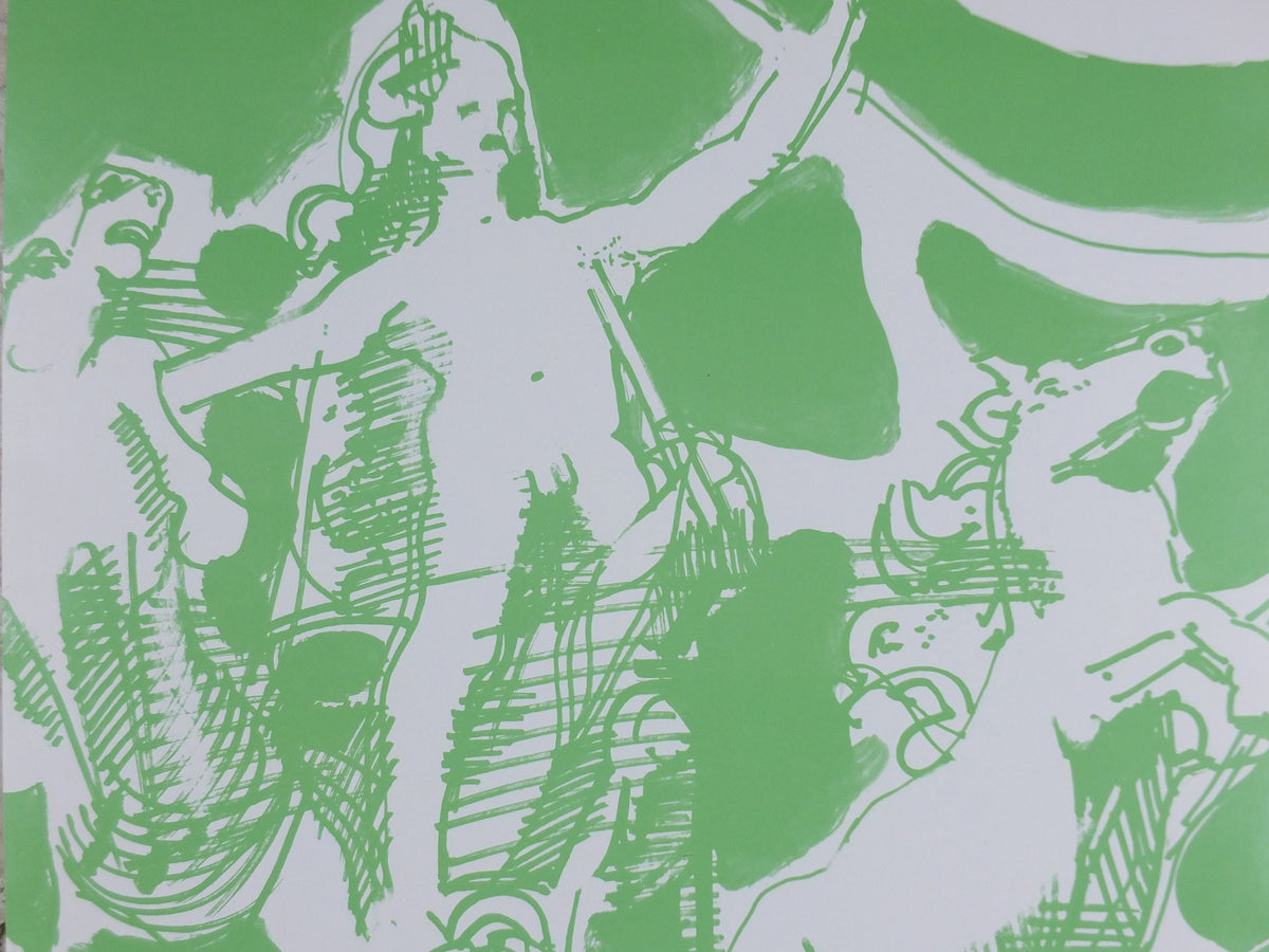 1980 French Artists Salon Poster, naive horse art at the Grand Palais, Paris, artist gallery exhibition, wall art decor