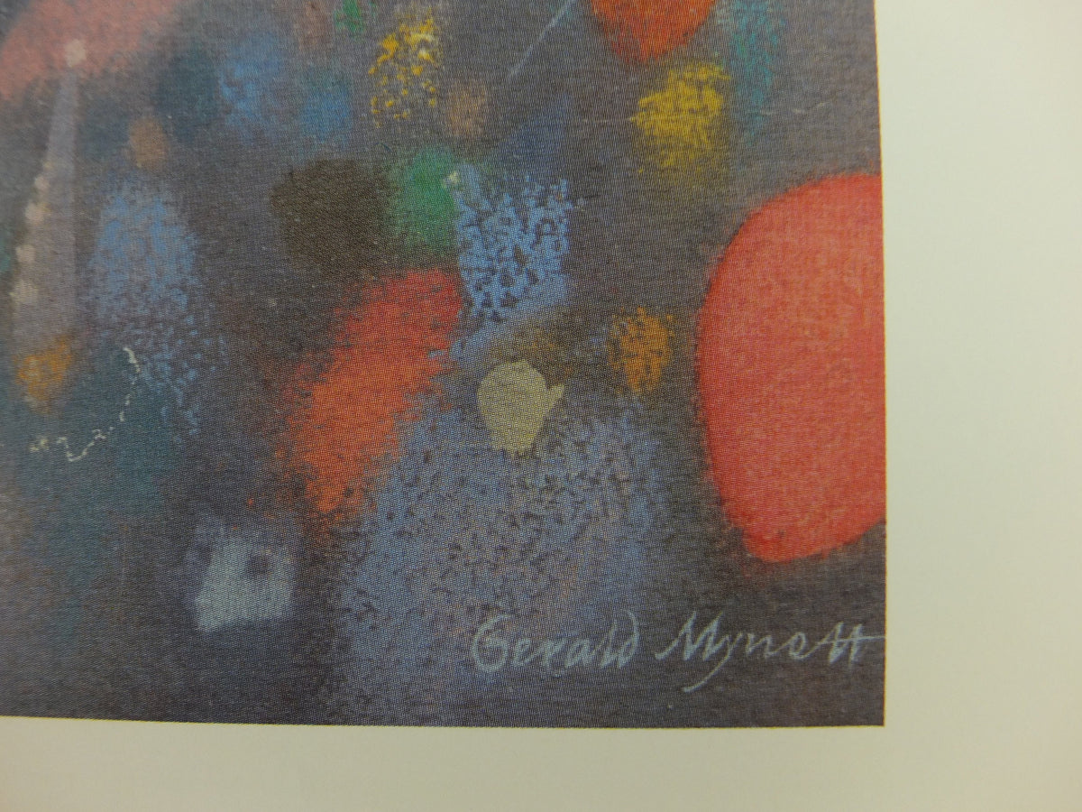 1984 Gerald Mynott Poster, The Venice Carnival, Francis Kyle Gallery, London, gallery exhibition wall art decor