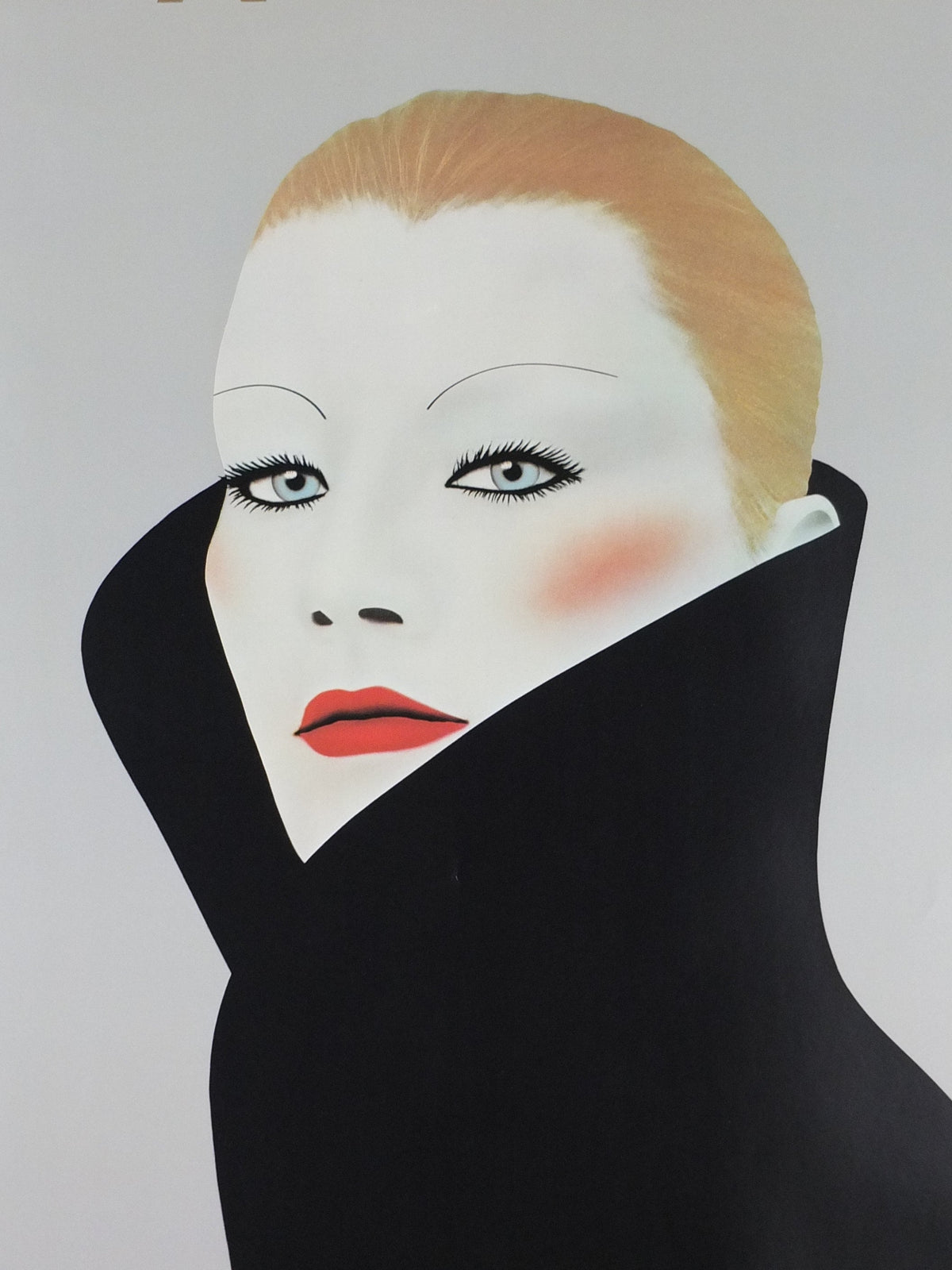 1981 Pret a Porter Feminin Paris Poster, by Razzia, Gérard Courbouleix–Dénériaz, art deco wall art decor