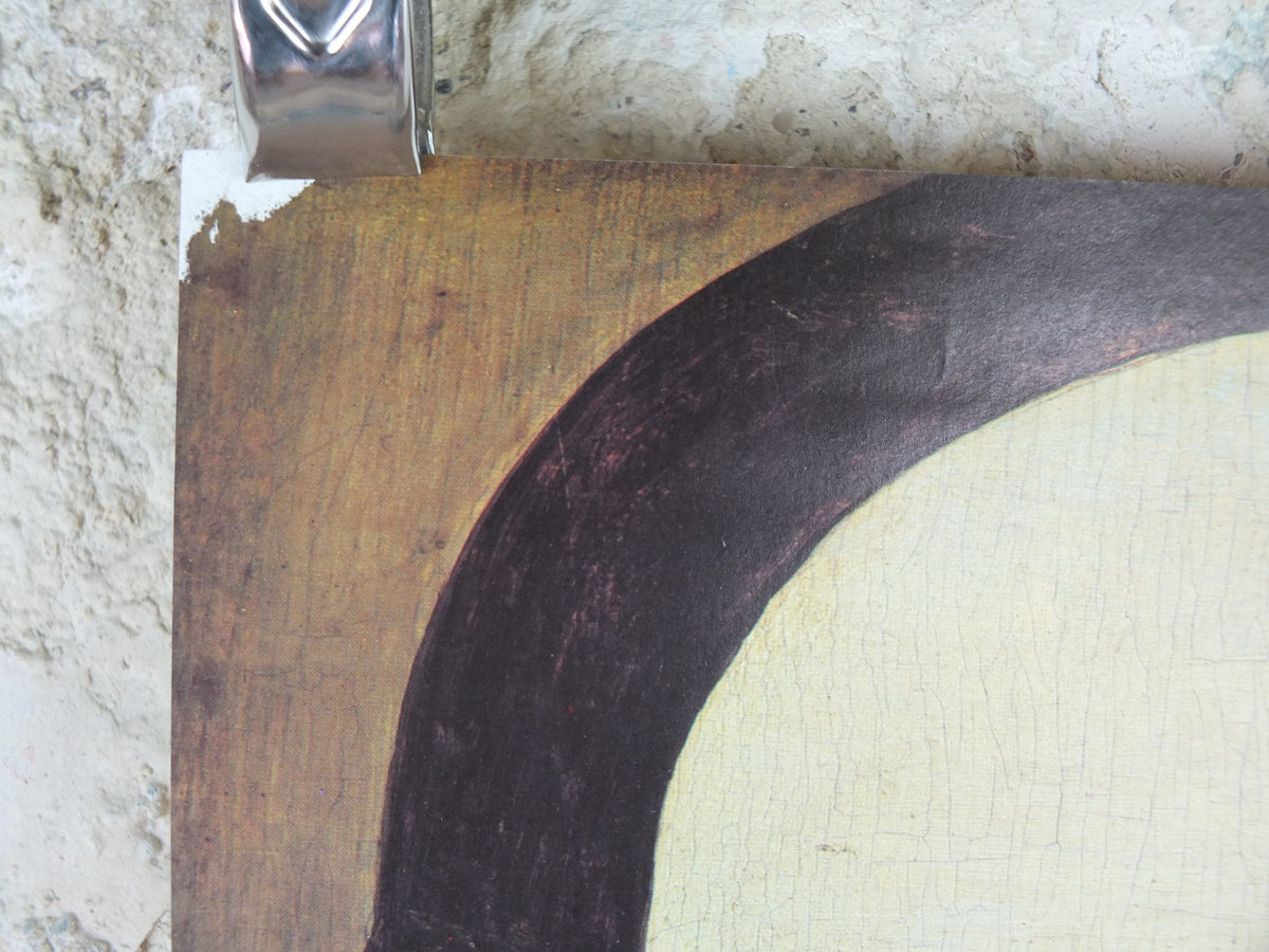 1980 Bruegel Poster, Two Chained Monkeys 1562, Pieter Bruegel the Elder, Dutch and Flemish artist gallery exhibition, wall art decor