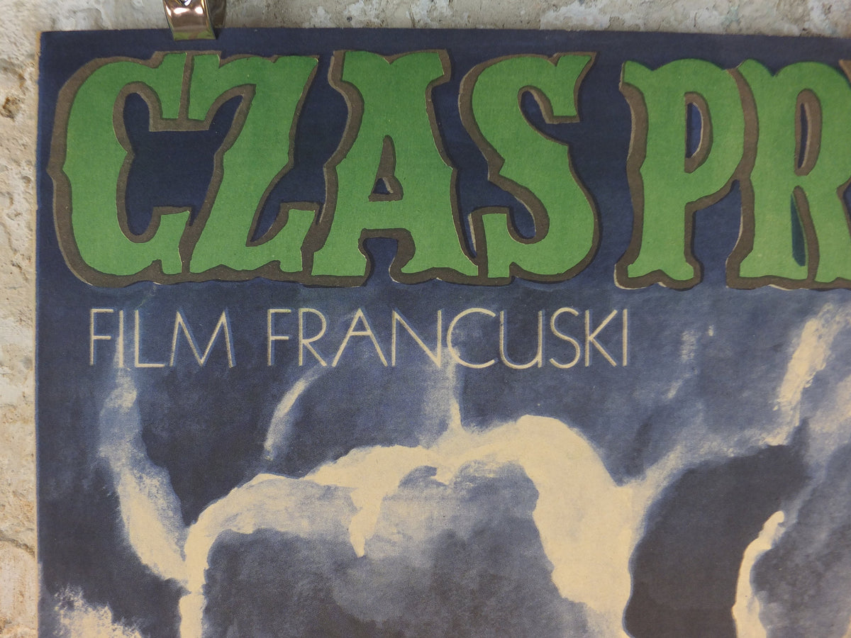 1979 Czas Przeszly Poster, by Maria 'Mucha' Ihnatowicz, The Past Tense, magical Polish cinema poster, wall art cinema film memorabilia
