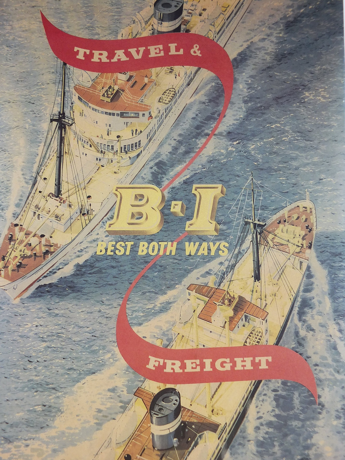 1980s P&O Travel Poster, Moments from the Peninsular and Oriental Steam Navigation Company Poster Collection, travel tourism, wall art decor
