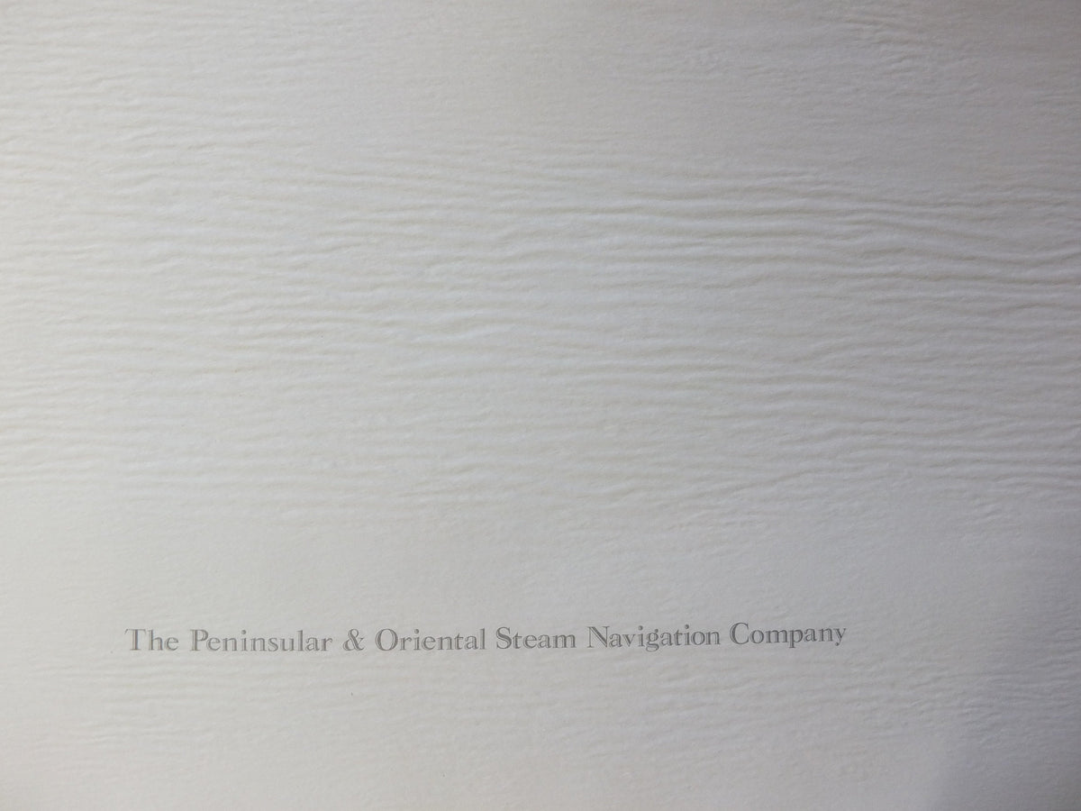 1980s P&O Travel Poster, Moments from the Peninsular and Oriental Steam Navigation Company Poster Collection, travel tourism, wall art decor