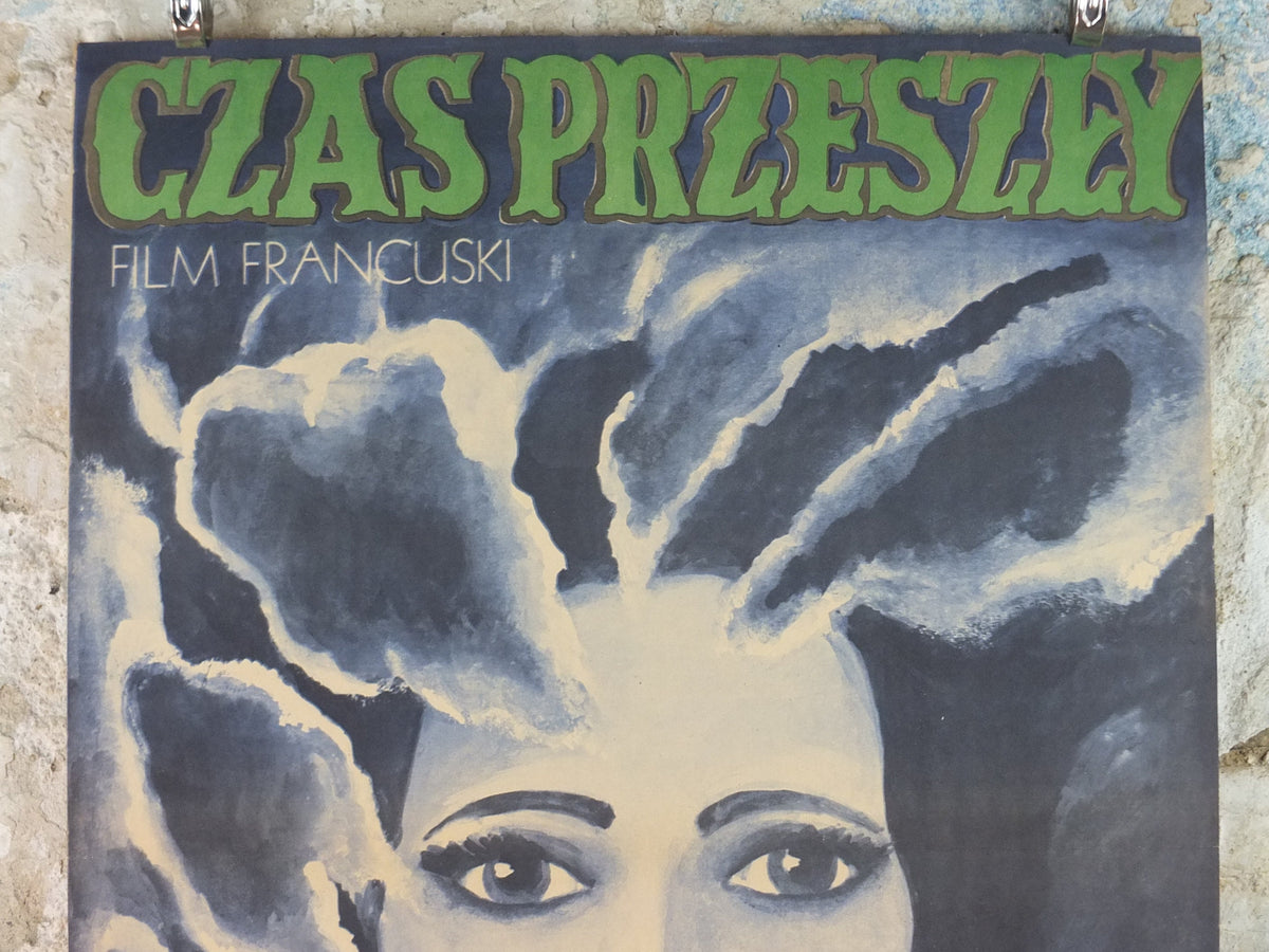 1979 Czas Przeszly Poster, by Maria 'Mucha' Ihnatowicz, The Past Tense, magical Polish cinema poster, wall art cinema film memorabilia