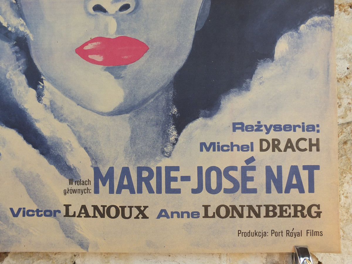 1979 Czas Przeszly Poster, by Maria 'Mucha' Ihnatowicz, The Past Tense, magical Polish cinema poster, wall art cinema film memorabilia
