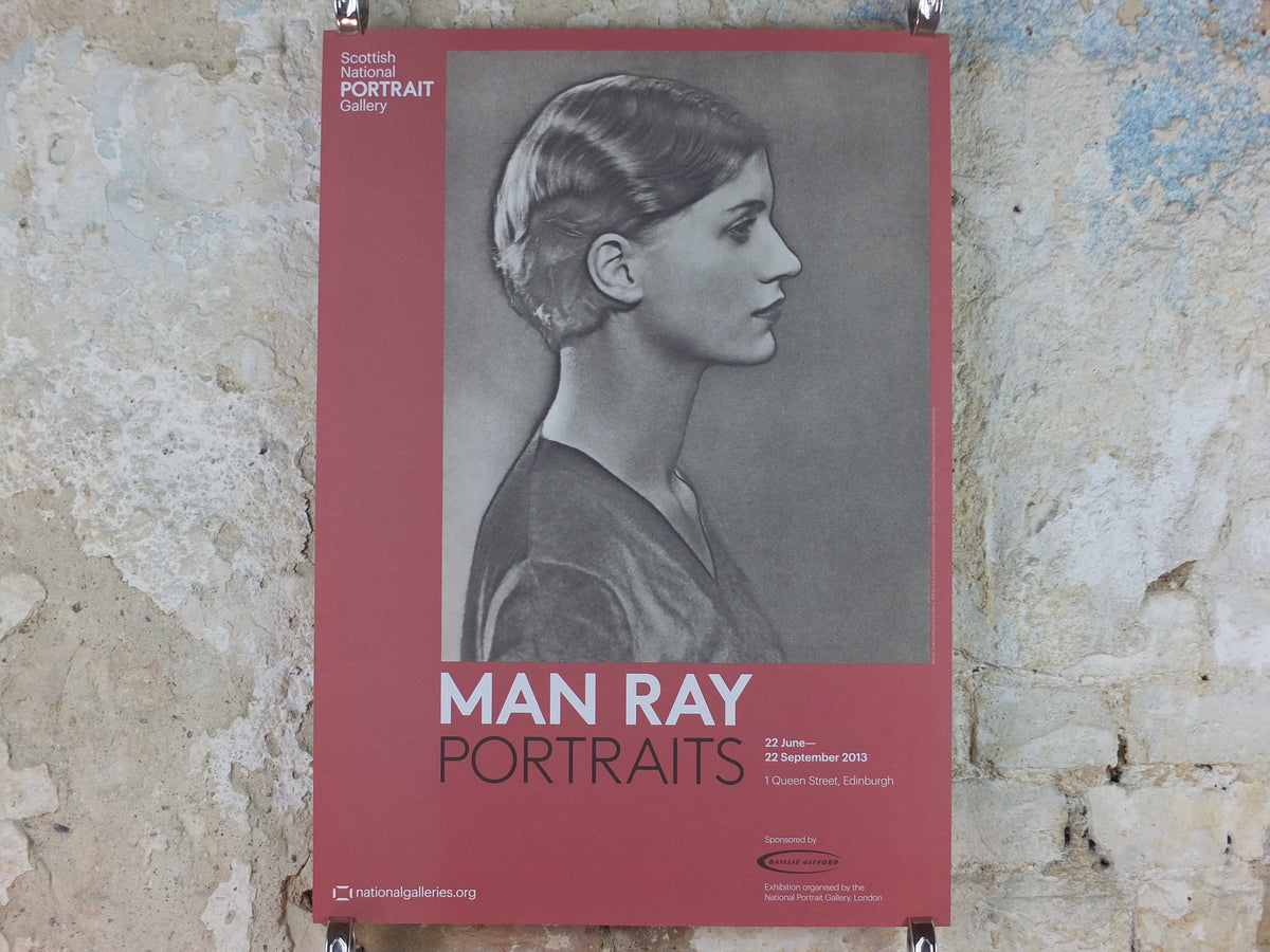 2013 Man Ray Poster, Portraits, Solarised Portrait of Lee Miller 1929, surrealism, photography gallery exhibition wall art decor