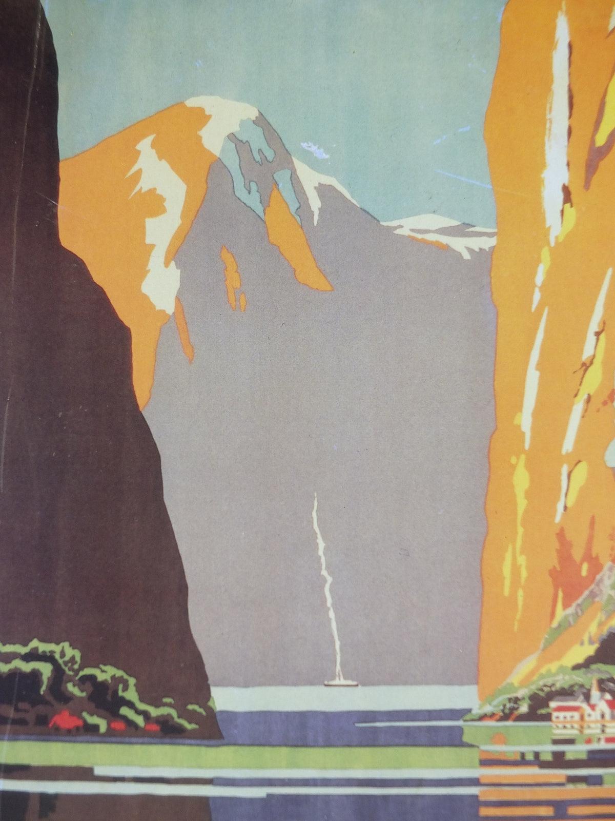 1980s P&O Travel Poster, Moments from the Peninsular and Oriental Steam Navigation Company Poster Collection, travel tourism, wall art decor