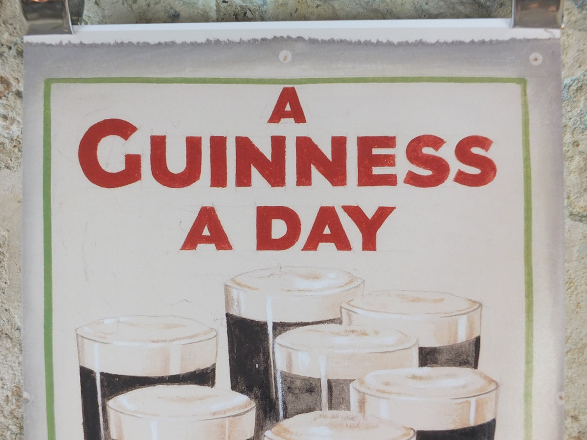 The Lost Guinness Gilroy Posters Photo, by John Gilroy, A Guinness a Day, from S.H. Benson, Advertising campaigns, wall art decor