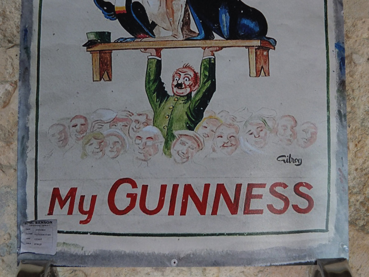 The Lost Guinness Gilroy Posters Photo, by John Gilroy, My Goodness My Guinness, from S.H. Benson, Advertising campaigns, wall art decor