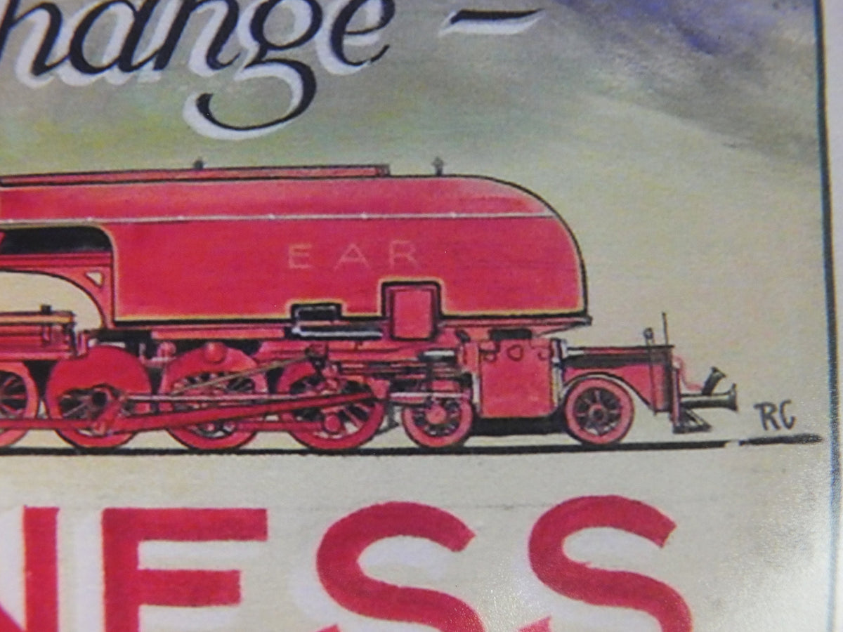 The Lost Guinness Gilroy Posters Photo, by John Gilroy, Drink Guinness Train, from S.H. Benson, Advertising campaigns, wall art decor