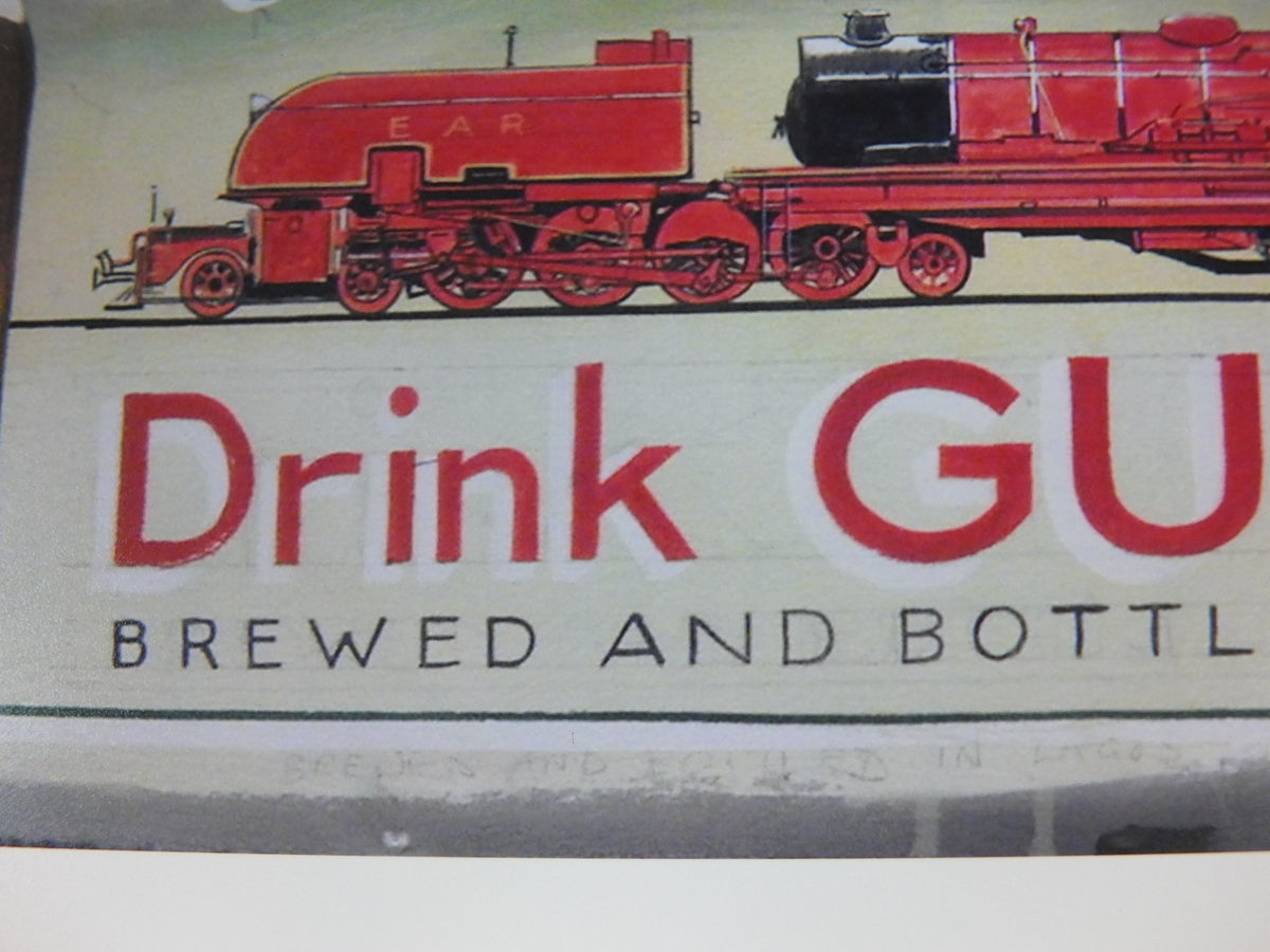 The Lost Guinness Gilroy Posters Photo, by John Gilroy, Drink Guinness Train, from S.H. Benson, Advertising campaigns, wall art decor