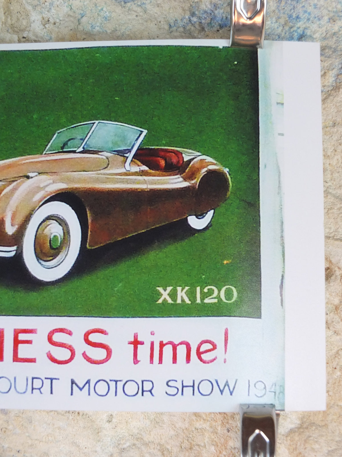 The Lost Guinness Gilroy Posters Photo, by John Gilroy, Guinness Time Jaguar, from S.H. Benson, Advertising campaigns, wall art decor