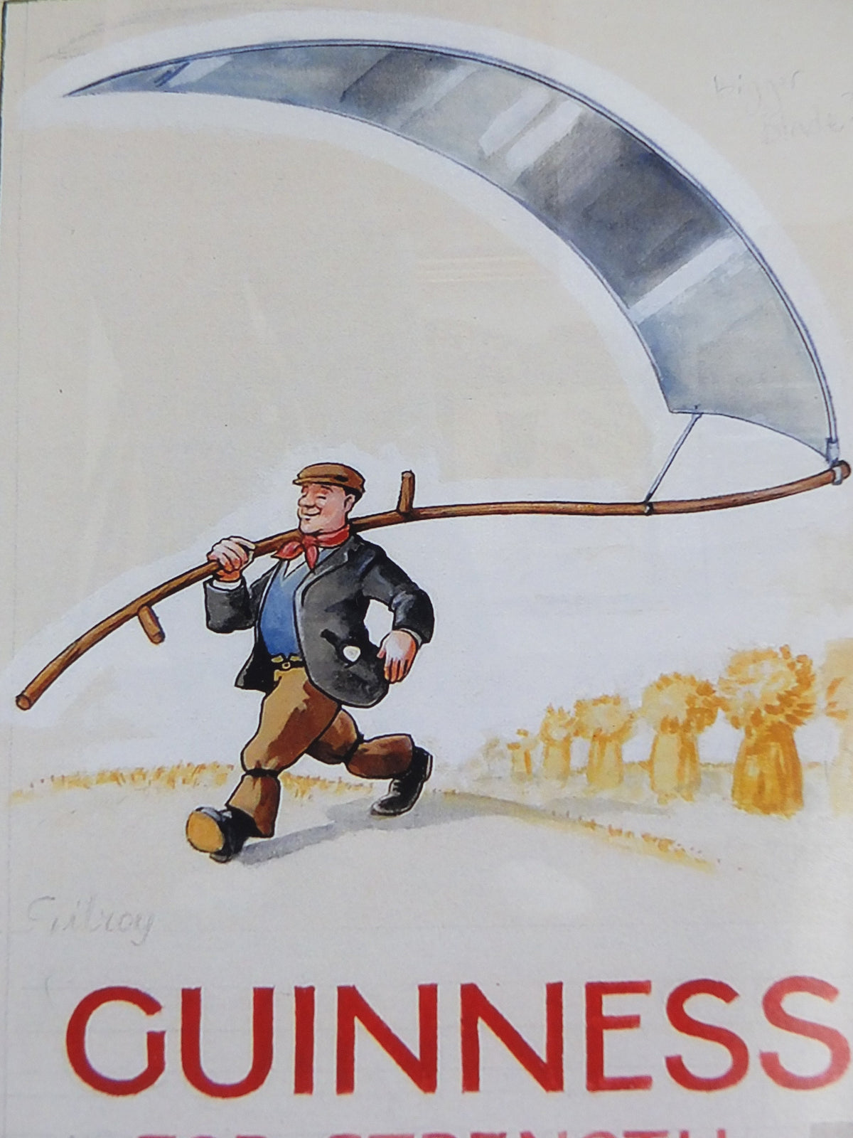 The Lost Guinness Gilroy Posters Photo, by John Gilroy, Guinness for Strength, from S.H. Benson, Advertising campaigns, wall art decor