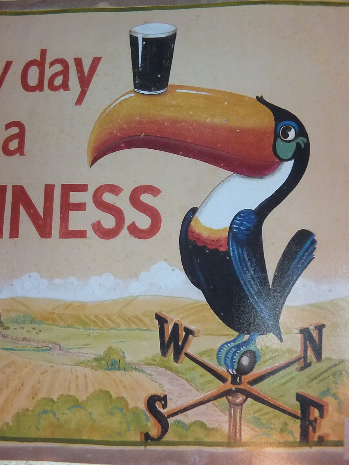 The Lost Guinness Gilroy Posters Photo, by John Gilroy, Lovely day for a Guinness, from S.H. Benson, Advertising campaigns, wall art decor