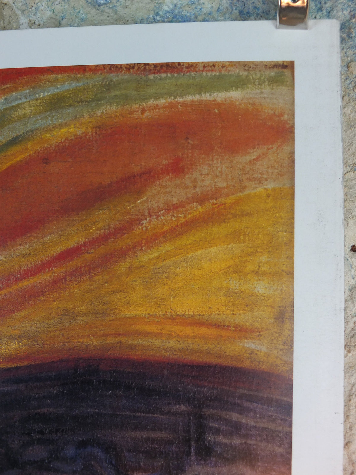 2000 Edvard Munch Poster, Anxiety 1894, Munch Museet, Norway, Expressionism, Symbolism, gallery exhibition, wall art decor