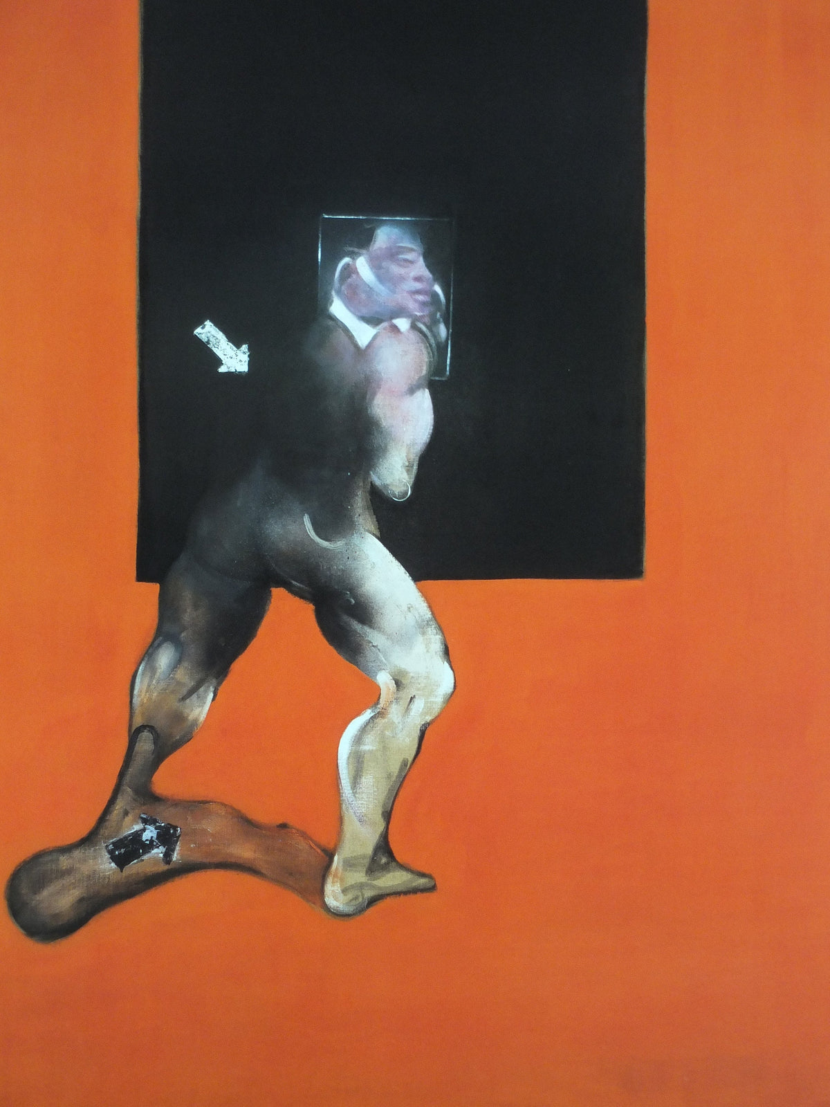 2000 Francis Bacon Poster, Study from Human Body 1987, Fondation Maeght, Figurative Realism, gallery exhibition, wall art decor